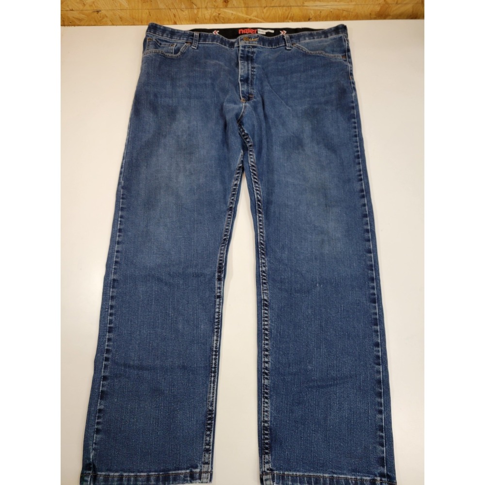 Wrangler Performance Series Jeans Men's 42x30 Straight Blue Stretch Denim 42